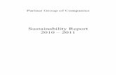 Partner group of companies sustainability report 2010 2011