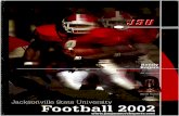 2002 Jacksonville State Football Media Guide