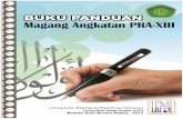 Buku Panduan Magang UKM LKP2M UIN Maliki Malang (Tahun 2012)