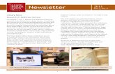 Newsletter: Fall 2011
