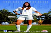2011 Seton Hall Women's Soccer Media Guide
