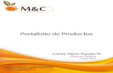 Catalogo de productos M&C