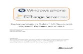 Windows_Exchange deployment guide