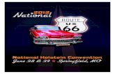 2012 National Convention Live Sale Catalog