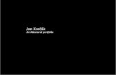 Jan Korčák architectural protfolio