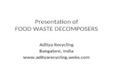 Food waste decomposers