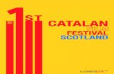 1st Catalan Films Festival Scotland, Nov-Dec 2012