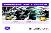 Foundations Skills Program Brochure