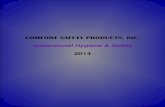 Comfort Safety Products Institutional Safety Catalog 2014