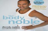 Derek Noble, Carol Colman "The Body Noble: 20 Minutes to a Hot Body with Hollywood's Coolest Trainer