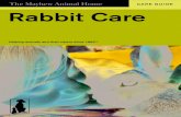 The Mayhew Animal Home - Rabbit Care Leaflet