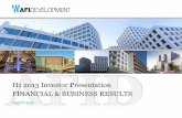 H1 2013 Investor Presentation
