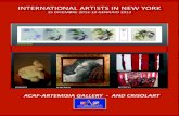 international artist in NEW YORK