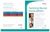 Launch Event:Tackling Racial Inequalities