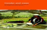 Gender and water. Securing water for improved rural livelihoods: The multiple-uses system approach