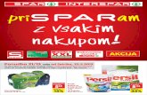 SPAR in INTERSPAR - aktualni katalog