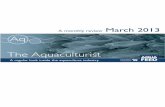 The Aquaculturists monthly round up - March 2013