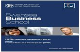 Swansea Business School CIPD MA/PG Dip Human Resource Management/Human Resource Development