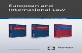 European and international Law