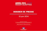 Agora 2014 - Biennale de Bordeaux - Dossier de presse