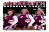2013 Meredith College volleyball media guide