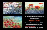 Gill Cox Now Light Space & Time Art Gallery’s Featured Artist