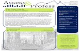 January Edition of Assess and Profess