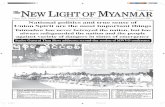 The New Light of Myanmar 10-10-2009