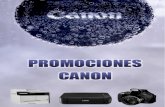 Promociones Canon Marzo