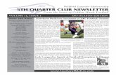 5th Quarter Club Newsletter - Vol 11, Iss 1