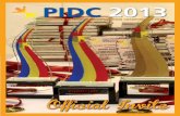 PIDC 2013 - Official Invitation