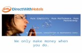 Direct With Hotels Sales Presentation