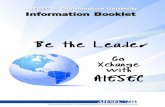 AIESEC LCCU Information Booklet 2013