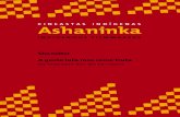 Encarte DVD Ashaninka da coleção Cineastas Indígenas