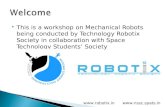 Mechanical Robots Workshop(MoonBots)