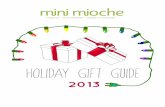mini mioche Holiday Gift Guide 2013