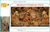 Mathura vrindavan yatra India