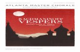 Rachmaninoff Vespers | Atlanta Master Chorale