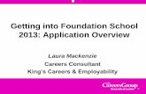 Foundation Applications 2014 Presentation