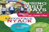 Nyack college spring visit day