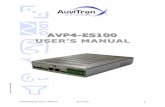 User Manual AuviTran AVP4-ES100
