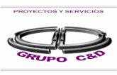 proyectos y servicios GRUPO C Y D