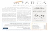 SBCA Weekly Newsletter 05/09/12
