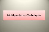 multiple access technique
