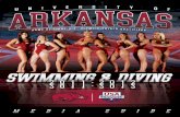 2011-12 Arkansas Razorback Swimming and Diving Media Guide