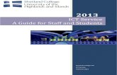 Shetland College 2013 ICT User Guide