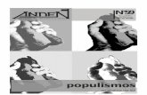 Andén 59 - Populismos en América del Sur