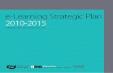 e-Learning Strategic Plan 2010-2015