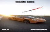 Inside Lane Magazine Issue 25 "McLaren MP4-12c"
