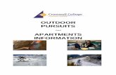 Apartments/Outdoor Pursuits Information Pack
